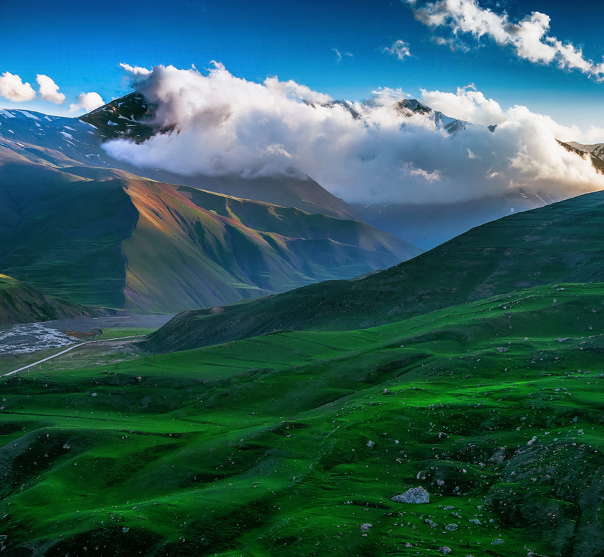 Горы в азербайджане фото