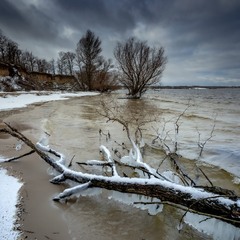 Зима на Дніпрі