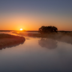 Осінній ранок на Тясмині