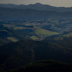 Вид с горы Хомяк