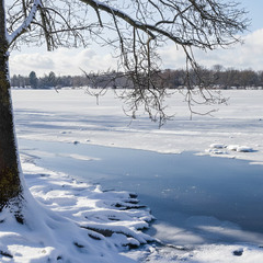 Зима пришла .