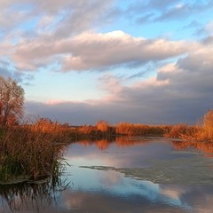 В листопаді погожа днина