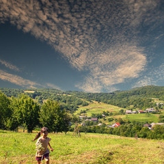 Літо Карпати Дитинство
