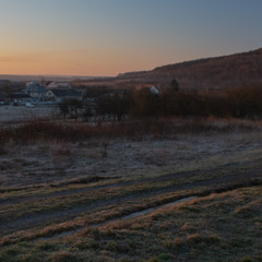 Світанок в селищі Глибоке