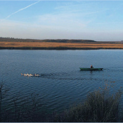 Тихий осінній вечір.