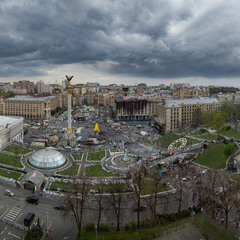 Панорама апрельского Майдана