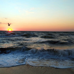 Восход на Арабатке