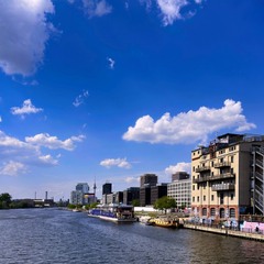 Берлін, річка Шпрее.