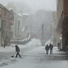 Дніпро взимку