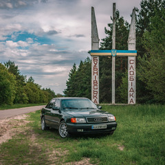 Audi 100 на просторах Черкащини