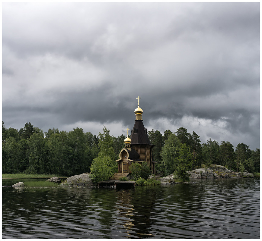 Храм андрея первозванного на вуоксе фото