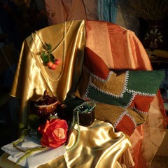 Золотий натюрморт, живопис