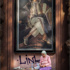 Бабуся на Хрещатику