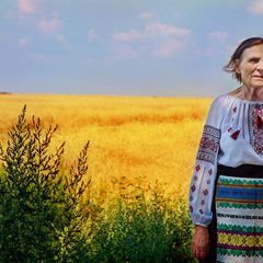 Украинская аутентичная бабулечка