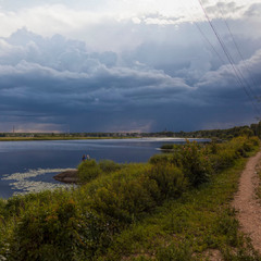 Озеро Бабитес.  Латвия