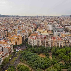 Барселона с высоты птичьего полёта