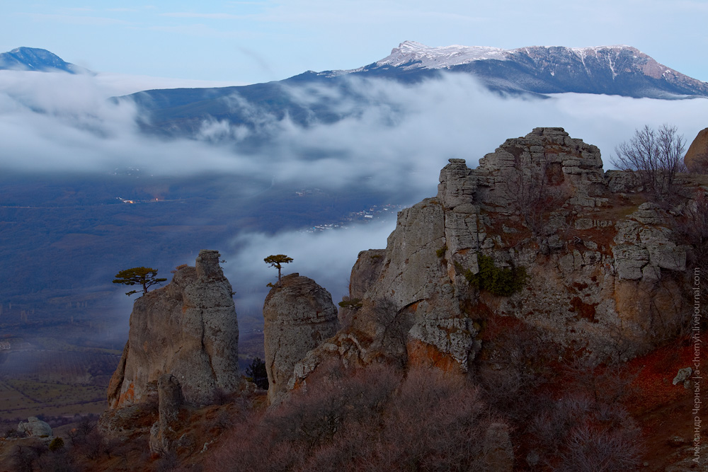 Чатыр Даг гора в Крыму