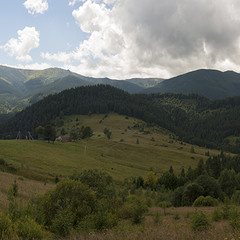 Вид на Чорногірський хребет